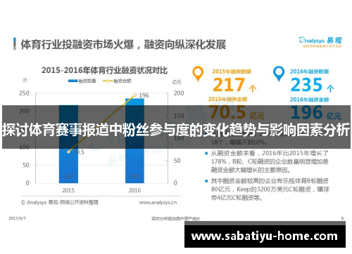 探讨体育赛事报道中粉丝参与度的变化趋势与影响因素分析